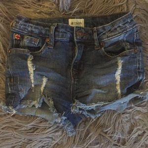 Hudson jeans shorts girls size 5